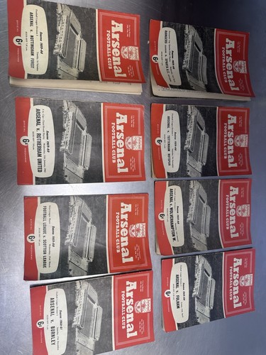 Arsenal matchday programmes - arsenal,
