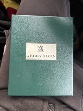 Stunning Abbeyhorn Genuine Horn Spoon Spoons Handcrafted Set of 6 Boxed 