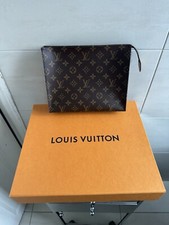 Louis Vuitton Toiletry Monogram Pouch 26 Brown Canvas