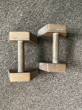 Parallettes Low - Wood, short, 20cm, Gymnastics, Calisthenics, Yoga