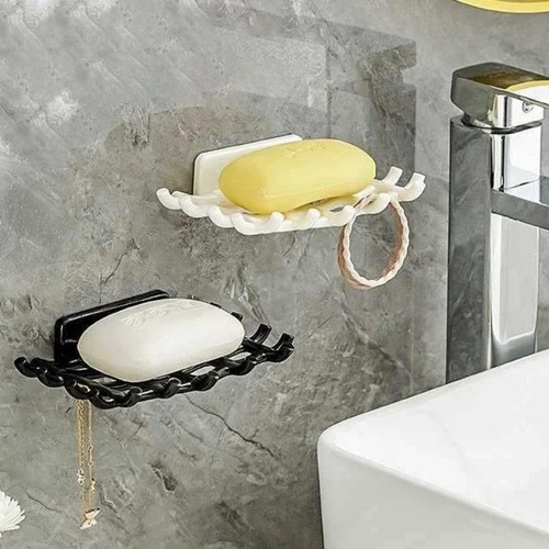 Wall mounted soap dish holder - wall,