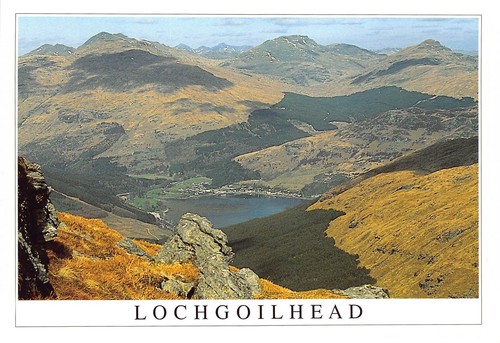 Lochgoilhead from beinn bheula - lochgoilhead,
