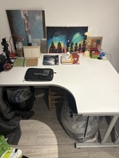 ONFLIGHTD04 Flite Right Hand Corner Desk - White.