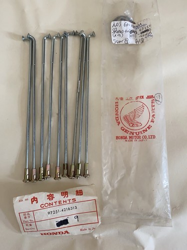 Honda spokes nipples 9 - x,