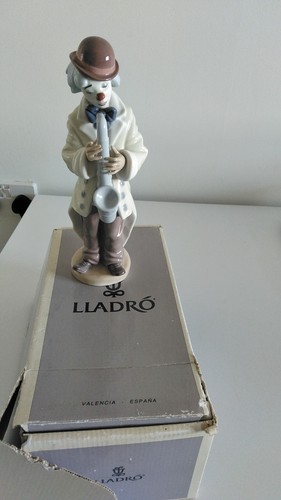 Lladro payasito saxofon sad - lladro, (sad