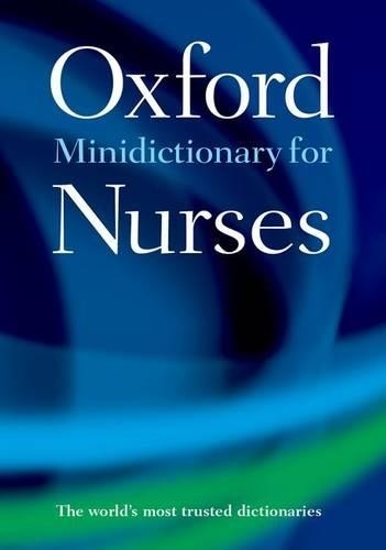 Minidictionary for nurses - for,