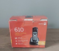 Doro 610 Digital Cordless Telephone Landline With Original Box