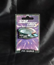 Pin Badge Star Trek The Next Generation 1995 TNG NCC-1701D Brooch Dufort