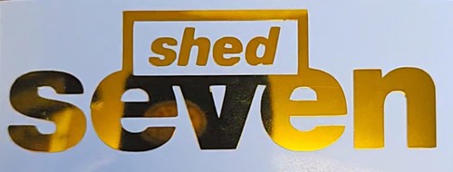 Shed seven indie band logo - seven,