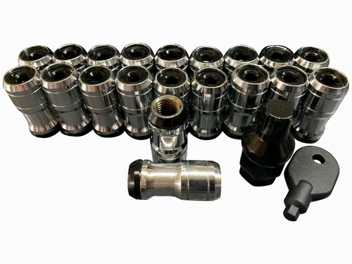 Chrome black lug nuts - 20,