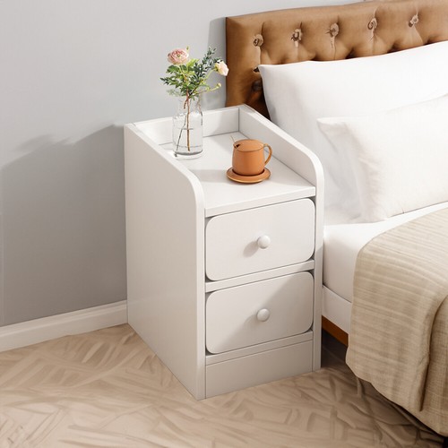 Wooden narrow bedside - wooden,