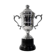 Silver Trophy Cup with lid