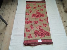 Lightweight cotton from  vintage Indian sari, sold by the yard
