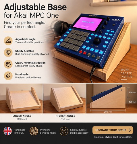 Adjustable birch ply stand for - birch,