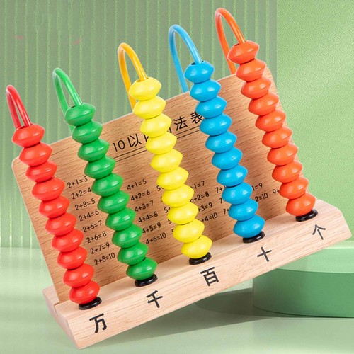 Abacus wooden math counter - wooden,