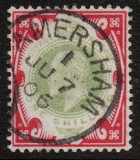 GB KGEVII  1906 SG314 Green