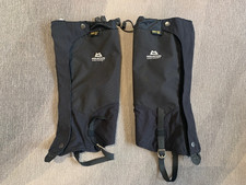 Unisex MOUNTAIN EQUIPMENT Gore-Tex XCR Black Gaiters