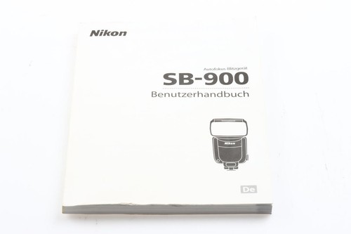 Nikon 900 user manual - nikon,