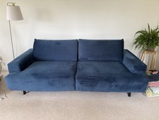 Habitat Julien Velvet 3 Seater