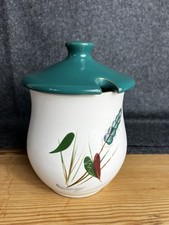 Denby Greenwheat Jam Pot