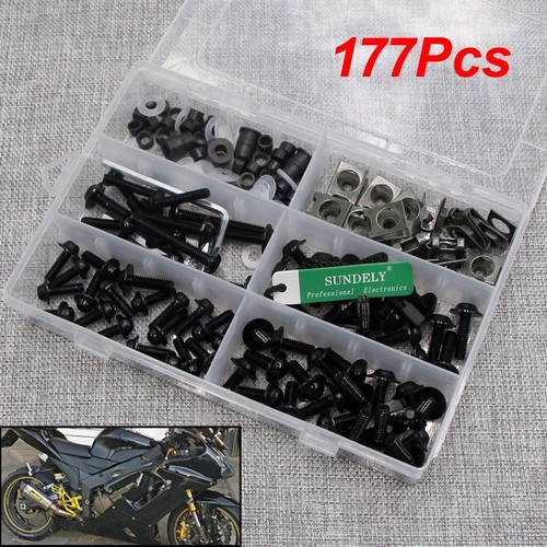 177pcs black fairing bumpers - 177pcs,
