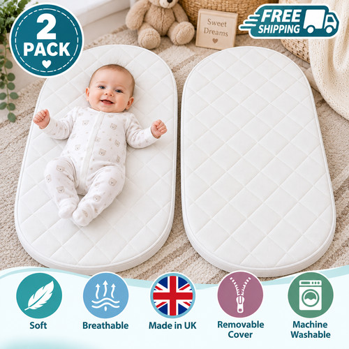 Moses basket mattress pram - basket,