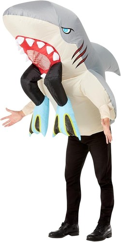 Smiffy inflatable shark - shark, &