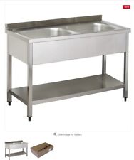 Double Comercial Sink