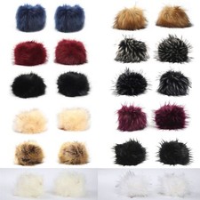 Womens Winter Faux Fox Fur