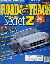 Road & Track Magazine August