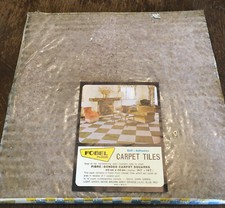 Vintage Carpet Tiles - Contains 6 Tiles 