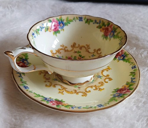 Cup saucer vintage paragon - cup,