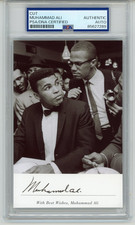 Muhammad Ali ~ Signed