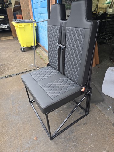 Rear van seats with seat - with,