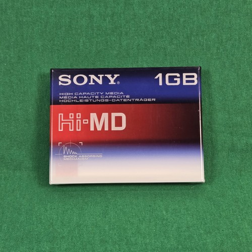 Sony 1gb minidisc - hi-md,