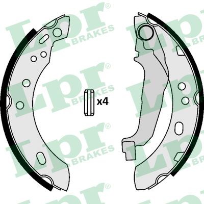 Brake shoe set for - brake,