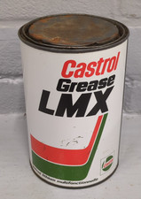 Vintage French Castrol LMX Grease Graisse 1KG Tin / Can Used