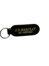FIAT / COLT  Dealer Dealership Keyring Key Ring - Vintage Leather Key Fob Oxford