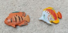 Plastic tropical colour fish aquarium models toys figures