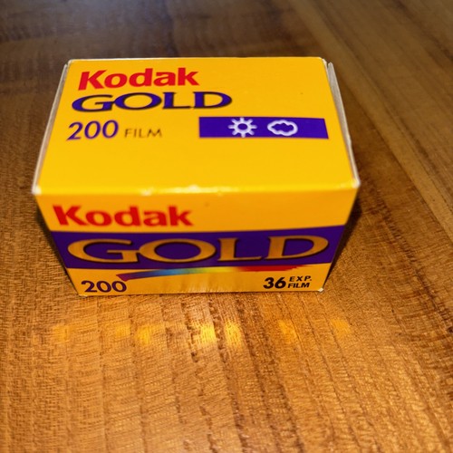 Kodak gold 200 35mm - gold, film