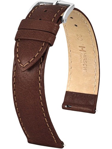 Hirsch watch leather - leather, strap