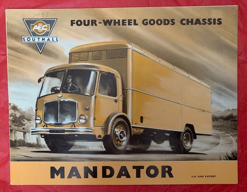 1958 aec southall mandator - 1958,
