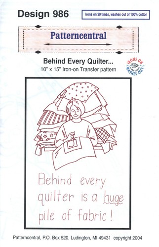 Pattern central 986 behind - #986,