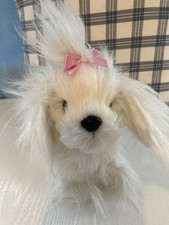 White Maltese Puppy Dog Plush Soft Toy - approx 10”