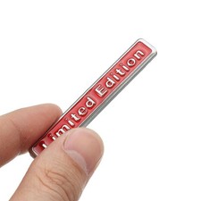 1x Limited Edition Logo Emblem