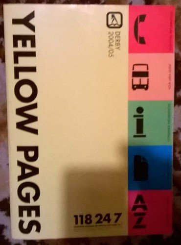 Yellow pages telephone - yellow, ,