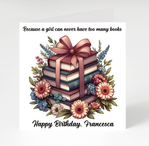 Personalised book birthday - book,