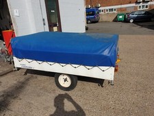 conway trailer tent Cambridge L camping trailer with 2 new wheels & tyres