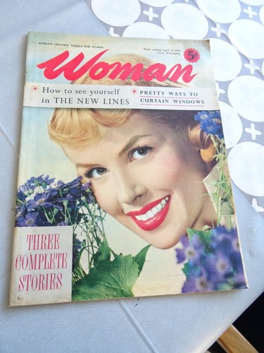 Woman magazine apr 12th - woman, 1958