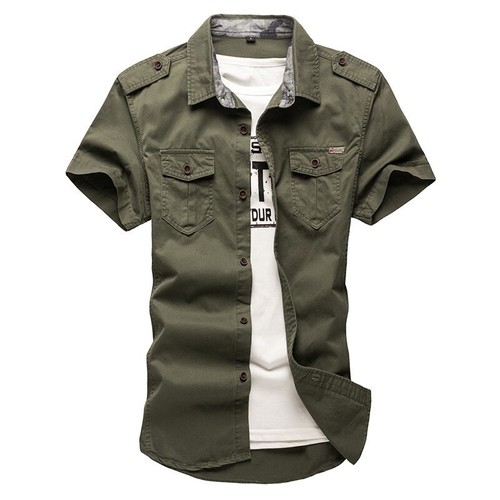 Men short sleeve - short, casual